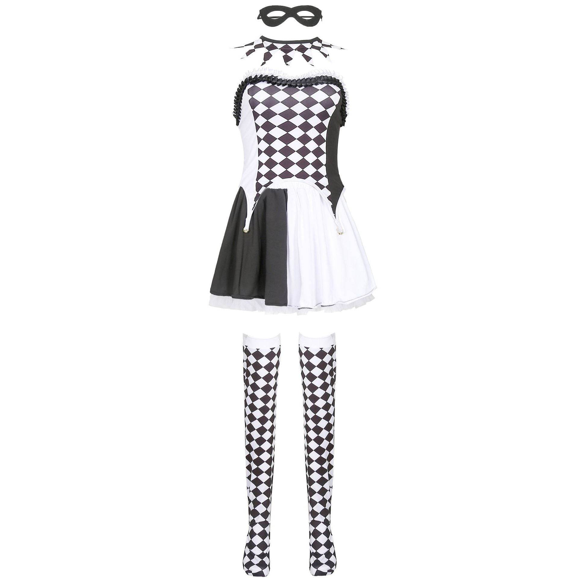 Cosplay Costume Ladies Vampire Jester Costume - Shop Jobie