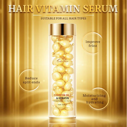 Single-use Hair Oil Capsules
