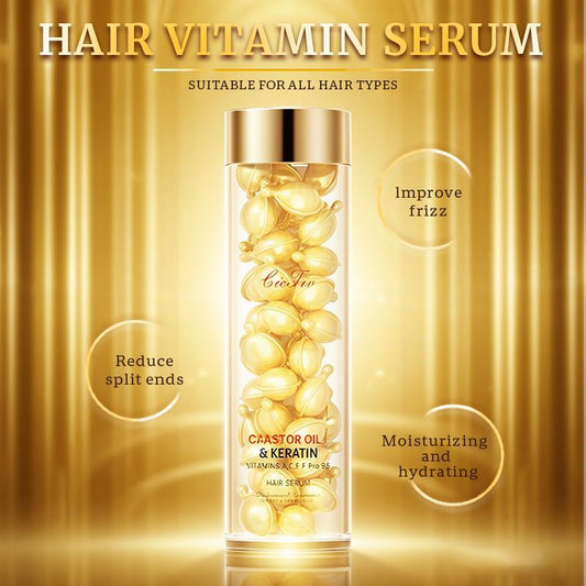 Single-use Hair Oil Capsules