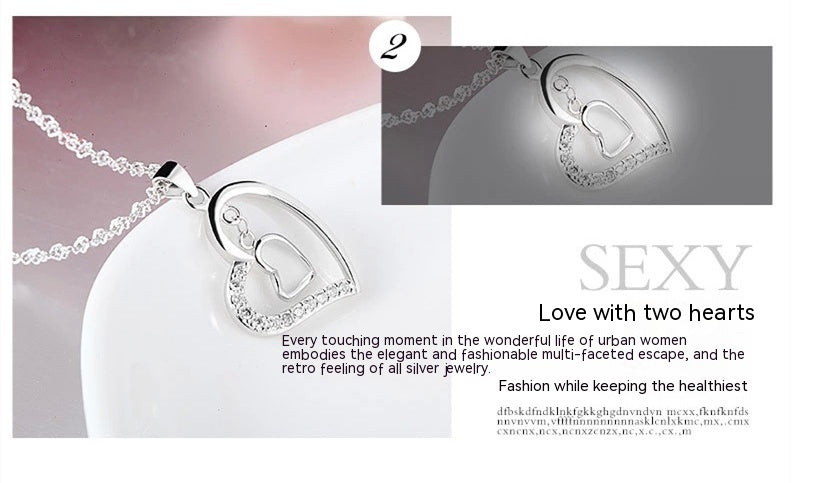 925S Loving Heart Pendant