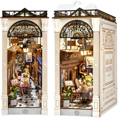 3D Wooden Miniature Dollhouse Kit - Arcade Dating Scene