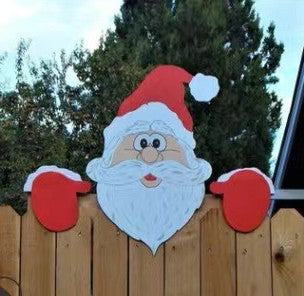 Christmas Fence Top Decoration