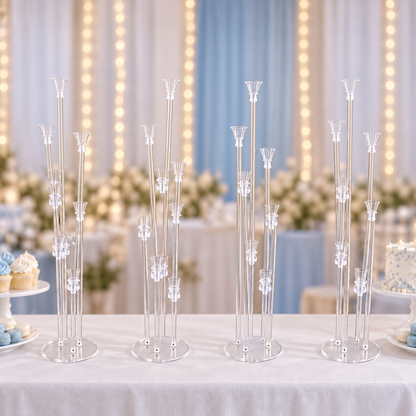 Acrylic Candelabra Centerpiece
