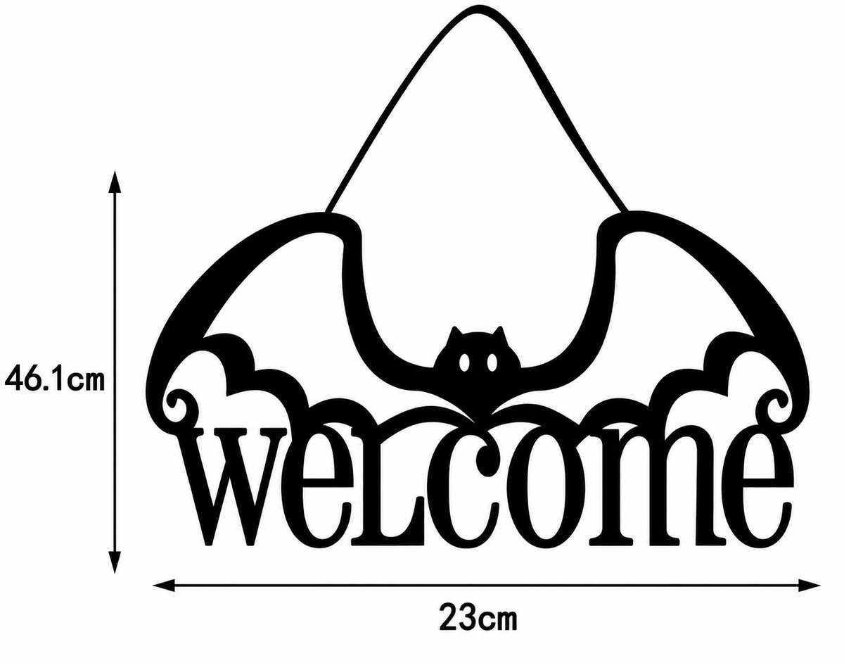 Bat Door Hangings