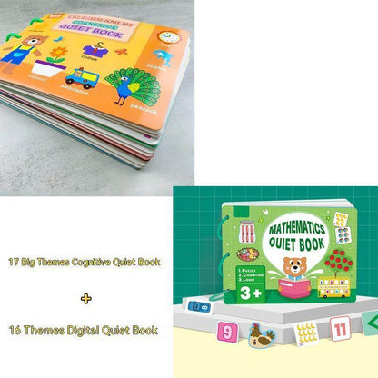 Montessori Mathematics Quiet Books - Shop Jobie