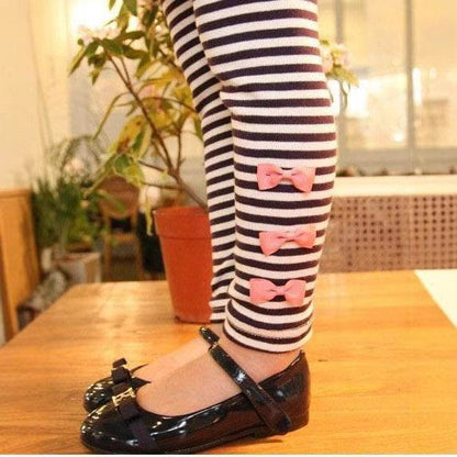 Stylin' 2pc Striped Bow-Top and Striped Legging - Shop Jobie