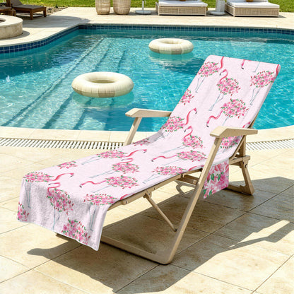Beach Chair Cover & Portable Lounge Tote