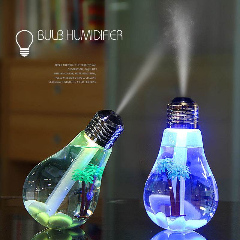 Light Bulb Humidifier & Essential Oil Diffuser Atomizer - Shop Jobie