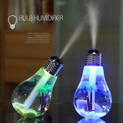 Light Bulb Humidifier & Essential Oil Diffuser Atomizer - Shop Jobie