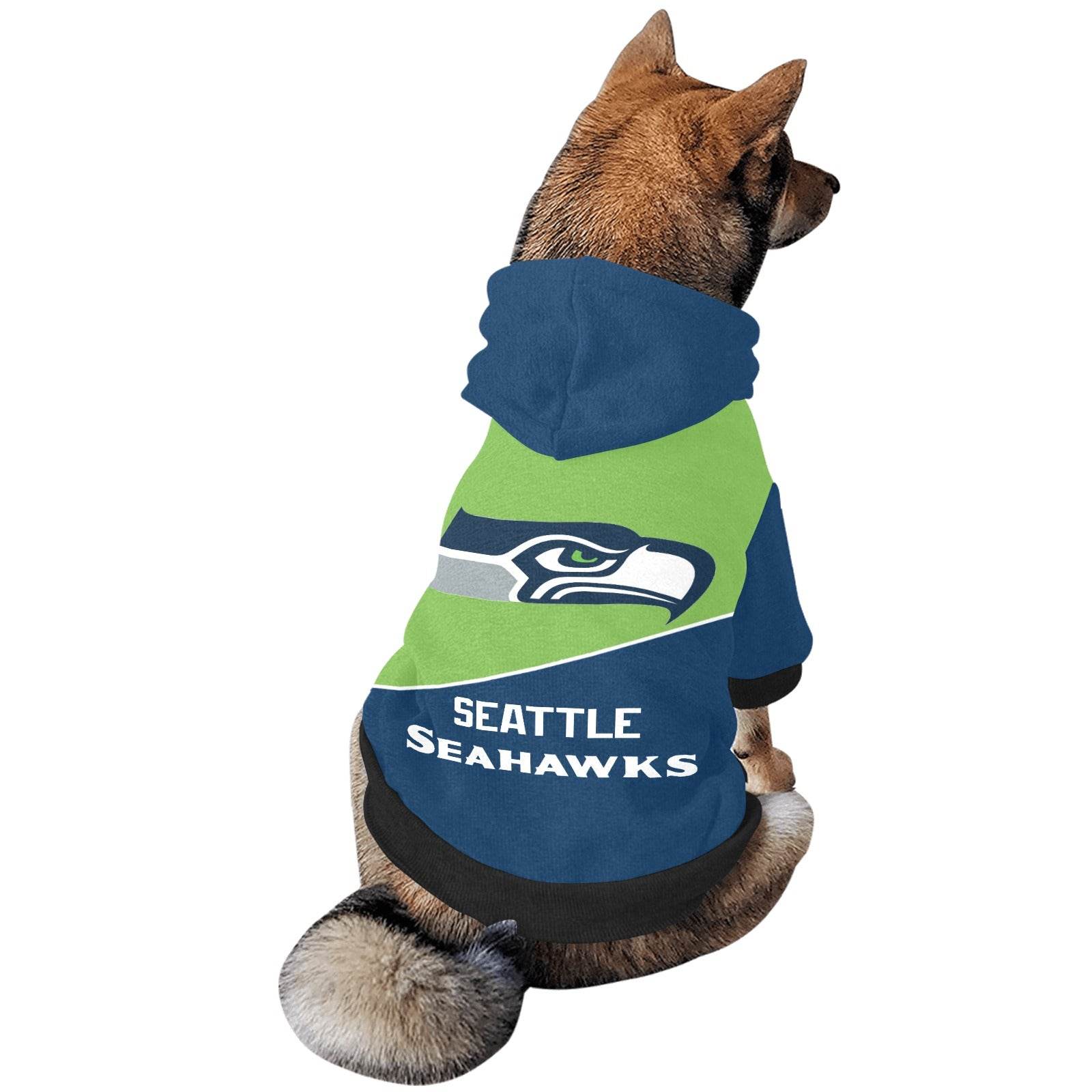 Seattle Seahawks Dog Hoodie - Shop Jobie