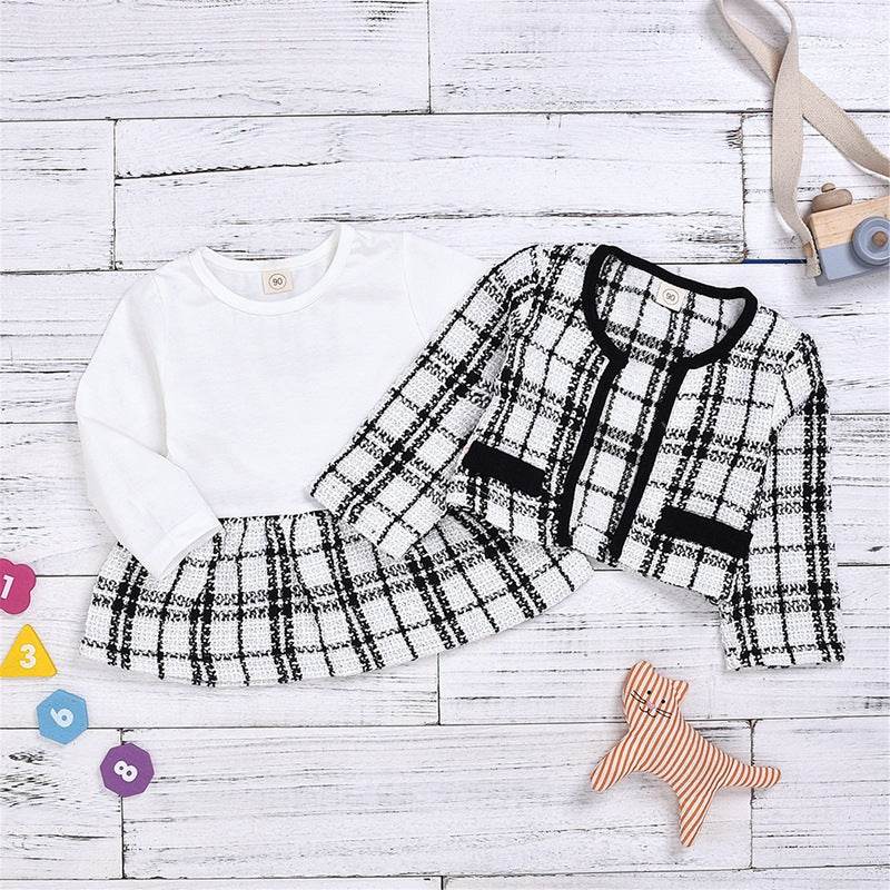 Chic 2pc Black & White Mini-Me Ensemble For Kids - Shop Jobie