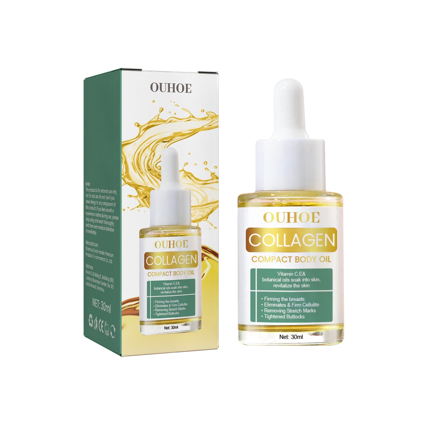 Luxurious OUHOE Collagen Lift Body Care Oil