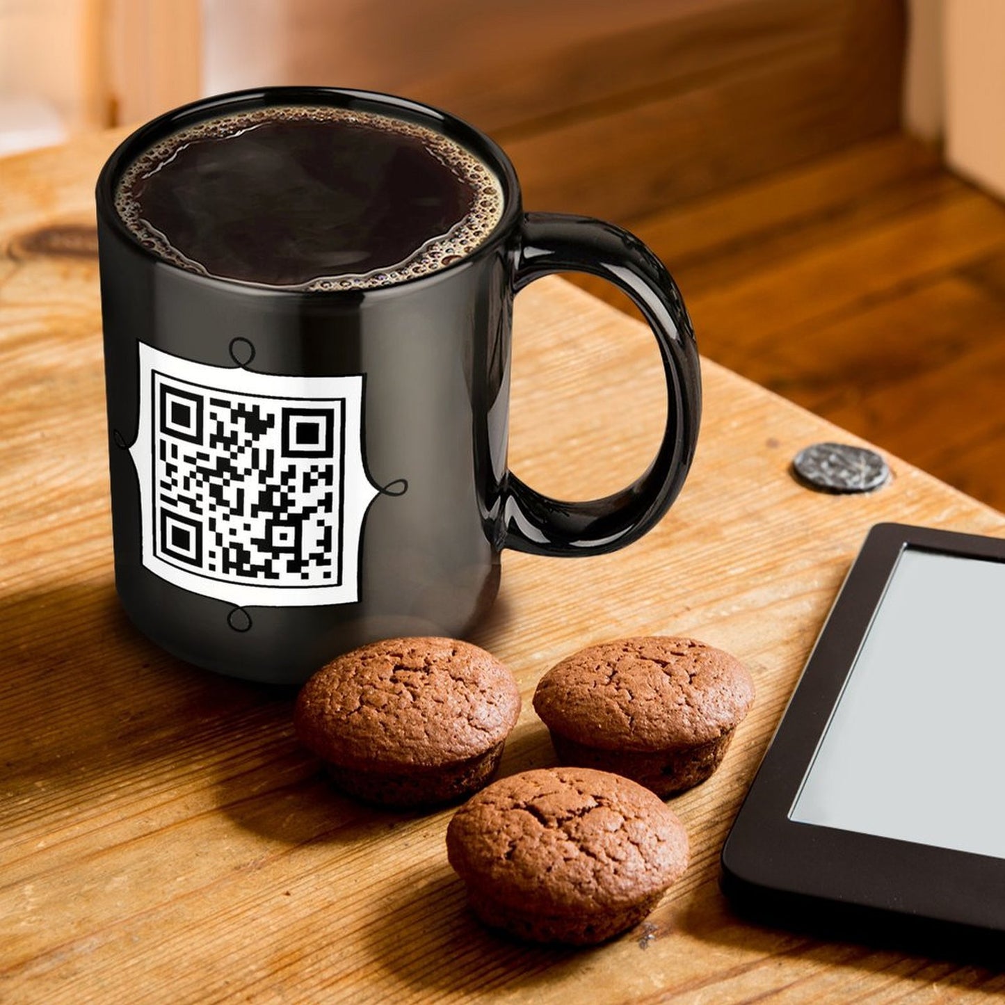 Wear The Link - Black Mug