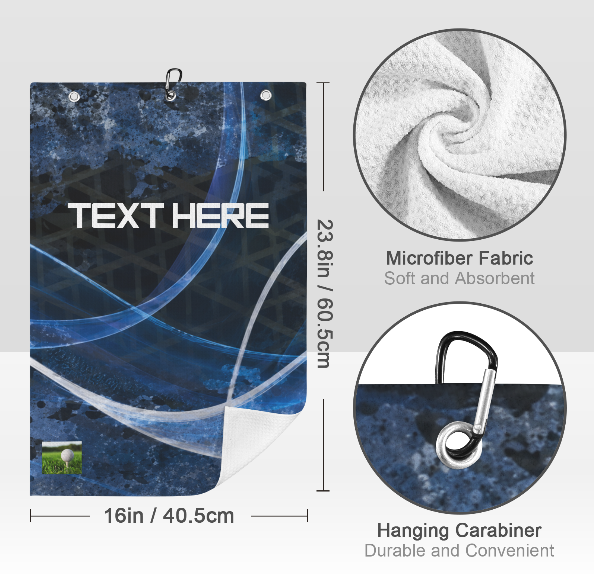 Custom Microfiber Golf Towels