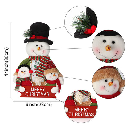 Frosty & Family Merry Christmas Sign!