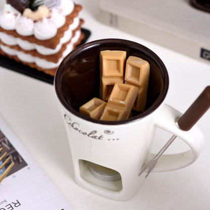 Personal Mini Melting-Pot/Fondue Mug Set - Shop Jobie