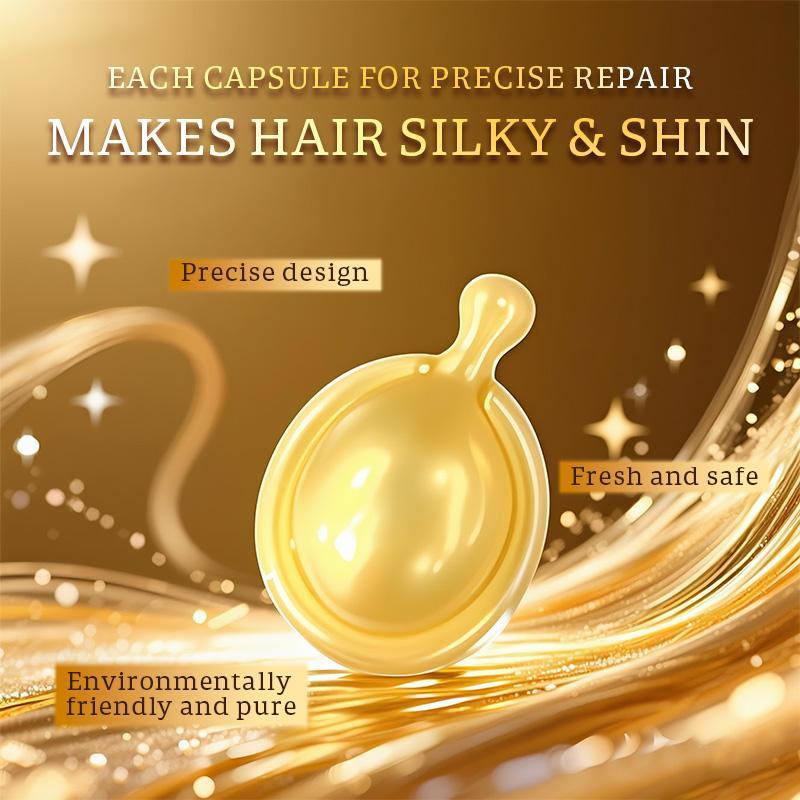 Single-use Hair Oil Capsules
