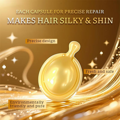 Single-use Hair Oil Capsules