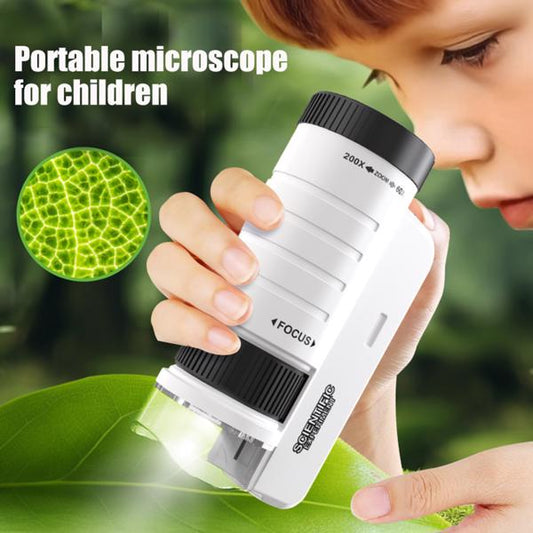 Portable Microscope – Explore the World Like a Scientist!