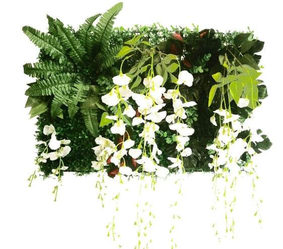 Artificial Plant Backdrop - Wisteria + Flowers - Shop Jobie