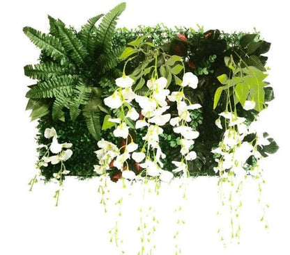 Artificial Plant Backdrop - Wisteria + Flowers - Shop Jobie