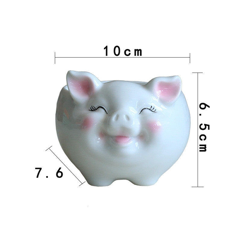 Mini Piggy Succulent Flower Pot