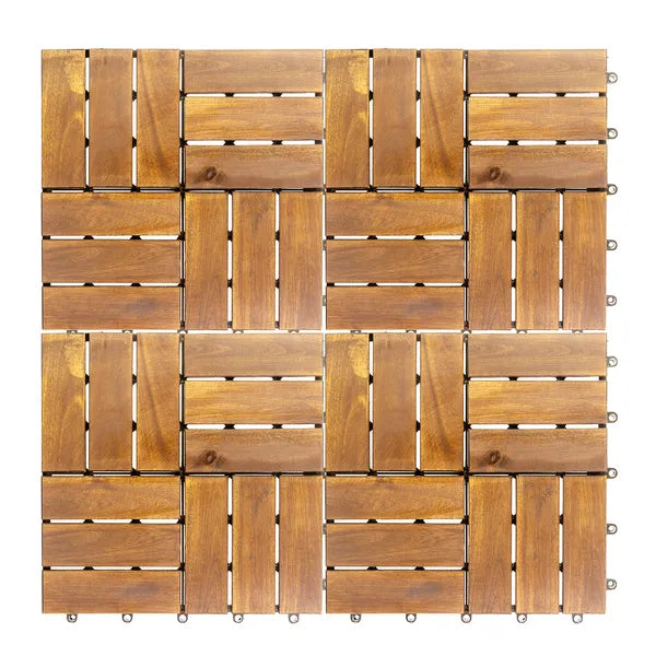 High-quality Acacia Wood Modular Patio Flooring