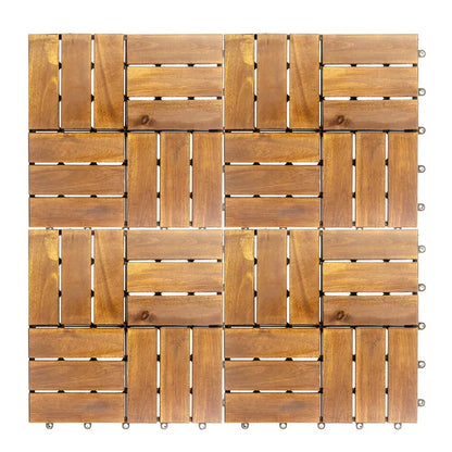 High-quality Acacia Wood Modular Patio Flooring