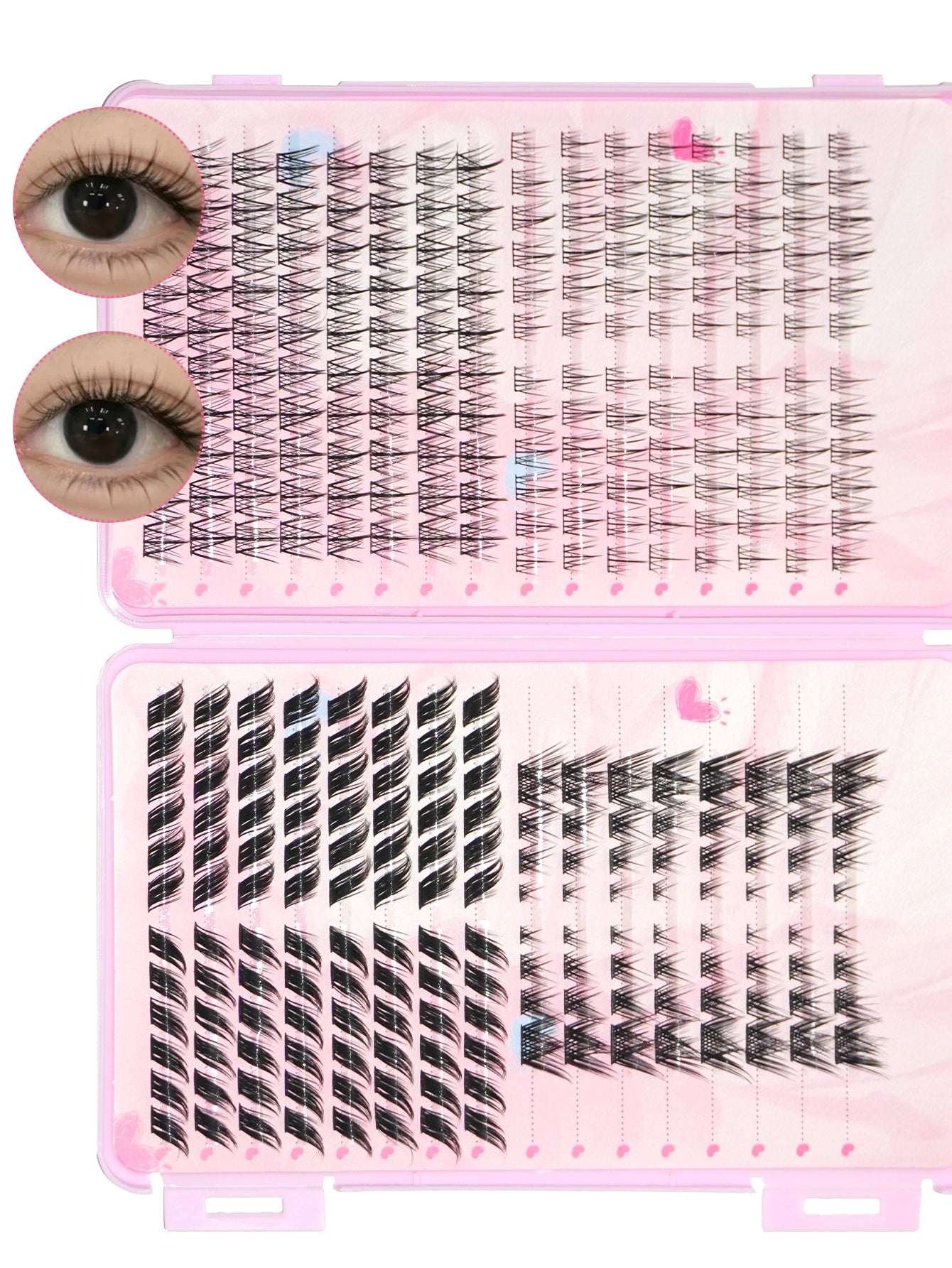 Multi-style Hybrid Lash Extension Set