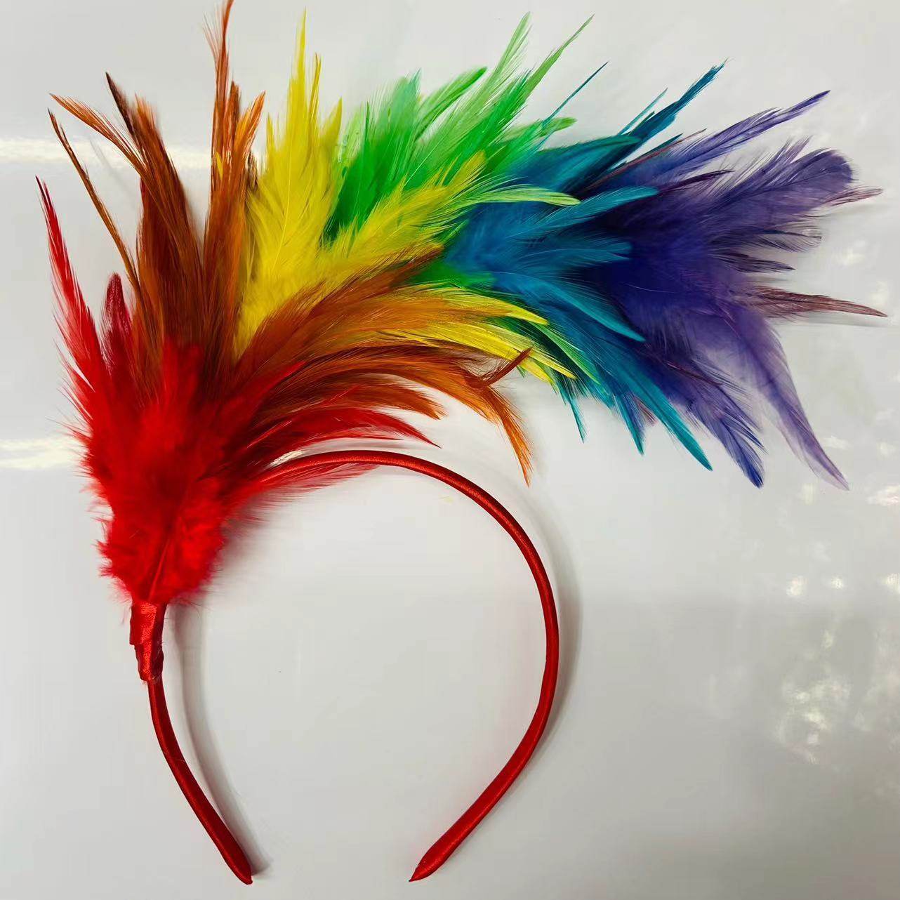 European Flair Feather Headband - Shop Jobie