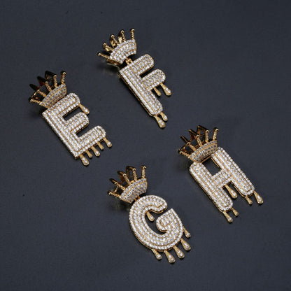 Alphabet Hip Hop Pendant