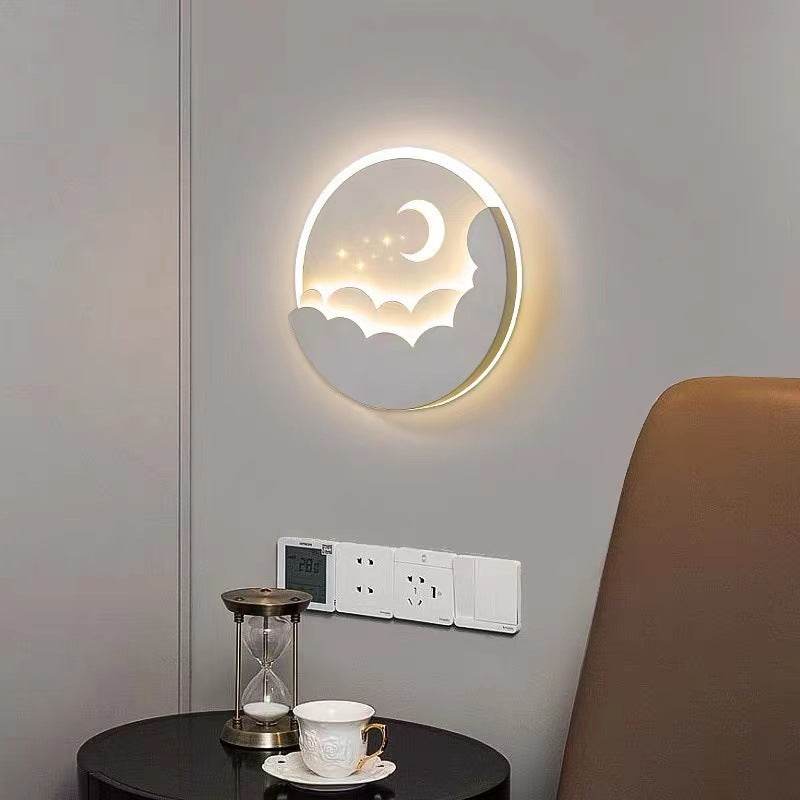 Dreamy Cloud, Stars, & Moon Wall Sconce - Shop Jobie