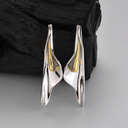 Women's 925 Sterling Silver Floral Stud Earrings