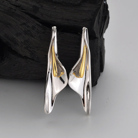 Women's 925 Sterling Silver Floral Stud Earrings