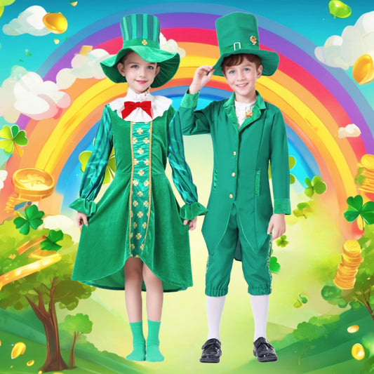 Kiddos St Patrick's Day Irish Cosplay Costume