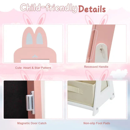 Pink Rabbit Jewelry Cabinet