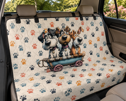 Custom Quilted Pet Seat Cover
