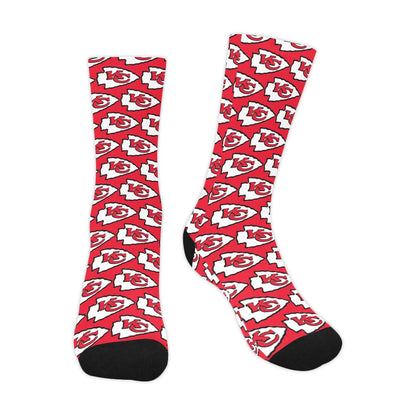 KC Chiefs Crew Socks - Shop Jobie