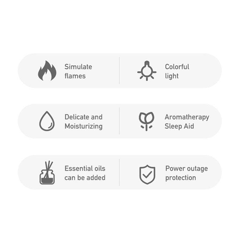 Flame Aromatherapy Diffuser Air Humidifier - Shop Jobie