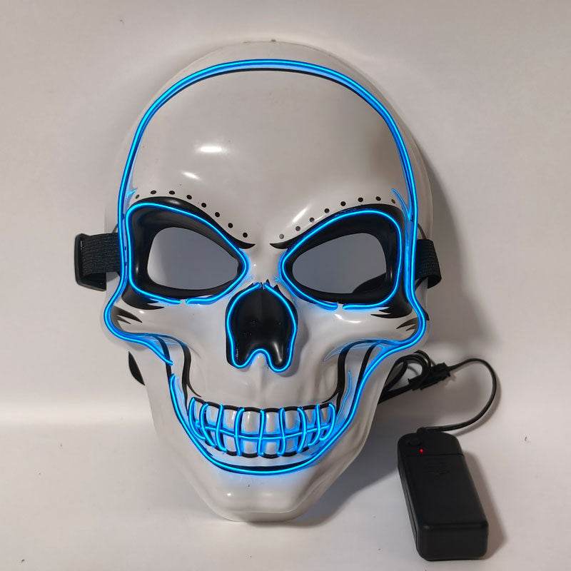 Halloween Skeleton Mask LED Glow - Shop Jobie
