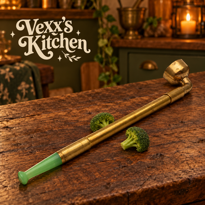 Old-Fashioned Dry Brass Utensil