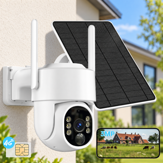Solar CCTV Security Camera