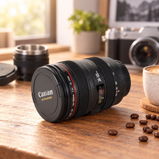 Camera Lens Coffee Mug