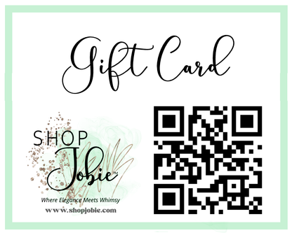 ShopJobie.com GIFT CARDS!