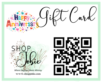 ShopJobie.com GIFT CARDS!