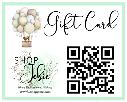 ShopJobie.com GIFT CARDS!