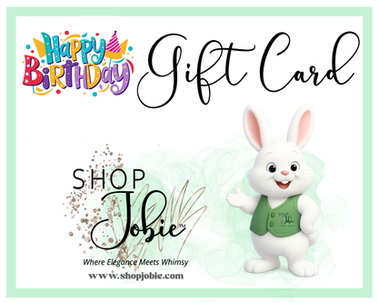 ShopJobie.com GIFT CARDS!