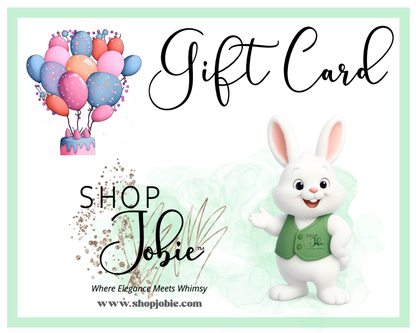 ShopJobie.com GIFT CARDS!