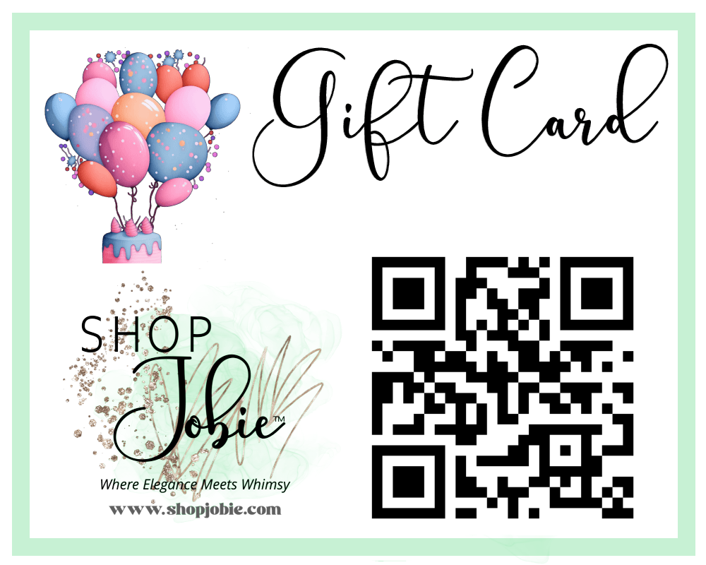 ShopJobie.com GIFT CARDS!