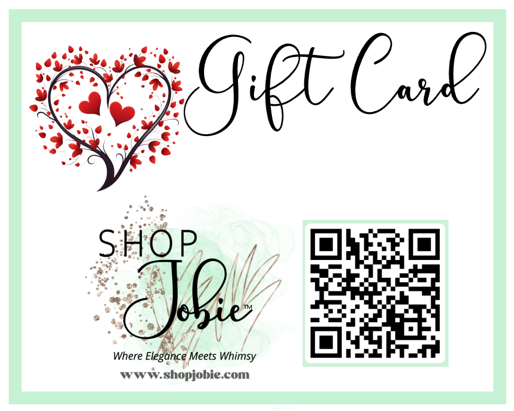 SHOP JOBIE GIFT CARDS!